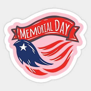 Memorial day Sticker